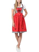 Berydale Vestido (Rojo / Negro)
