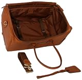 Brics Life Pelle 21 Carry-On Rolling Duffle