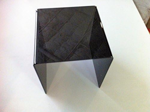 8" Black Acrylic Display Riser Premium 1/8" Qty 3