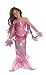 Mermaid Pink Child Little Girl Halloween Costume Ariel Medium
