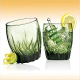 4 Piece Fifth Avenue On the Rocks Glassware Set by Anchor Hocking