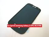 Sprint Samsung Galaxy S EPIC 4G D700 ~ Full LCD Screen Display + Touch Screen Digitizer Front Glass Faceplate Lens Part Panel Assembled Together ~ Mobile Phone Repair Parts Replacement