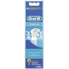 Braun Oral-B IP17-2 Interspace Replacement Rechargeable Toothbrush Head