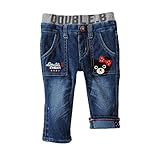 ダブルB(MIKIHOUSE) ポケットに刺繍つき ストレッチジーンズ 110 ピンク(08)