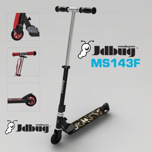 Jd Bug Folding Scooter - Red