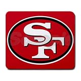 San Francisco 49ers Old Rectangular Mouse Pad - 9.25 x 7.75 Mouse Mat - Deluxe Mousepad