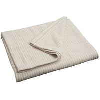 DII Super Soft Ribbed 50 by 65-Inch Fleece Throw