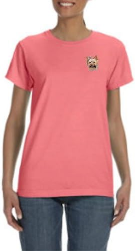 White Swiss Shep DV316 Comfort Colors T-Shirt WATERMELON LG