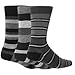 Mens Stripe Pattern Casual Wear Honeycomb Top Socks (Pack of 3) -6 Options