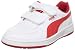 Puma Contest LO V Sneaker (Toddler/Little Kid/Big Kid),White/High Risk Red,6 M US Toddler