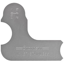 Starrett 167-15/64 Stainless Steel Radius Gauge - Inch, 15/64" Radius