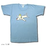Pup King／パップキング Ｔシャツ（ライトブルー）（M） : 奈良美智