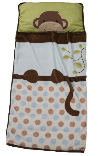 Lambs & Ivy Nap Mat - Brown Monkey product image
