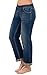 PajamaJeans - Classic Blue Wash Stretch Knit Denim Boyfriend Jeans for Women
