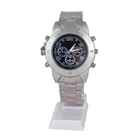 KJB Security MP1800 - Chronograph Wrist Watch Media Player