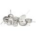 Emerilware Pro Clad Stainless Steel Tri-Ply 12-Piece Cookware Set