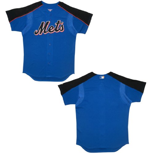 NEW Mens MLB NEW York Mets Pro Baseball Jersey (Size: 2XL)