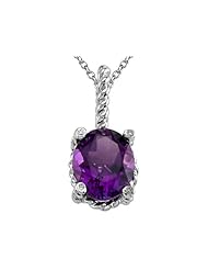 Genuine Amethyst Pendant by Effy Collection®