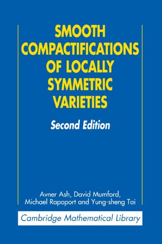 Smooth compactifications of locally symmetric varietiesの表紙