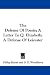 The Defense of Poesie; A Letter to Q. Elizabeth; A Defense of Leicester