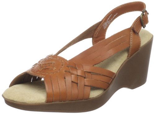 Bass Women's Shamira Slingback Sandal,Brown,7.5 M US