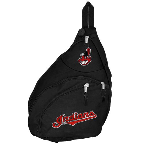 MLB Cleveland Indians Slingshot Slingback (Medium, Black)