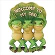 ''Welcome To My Pad'' Frogs - Style 35633