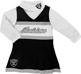 Reebok Oakland Raiders Toddler (4-6x) Cheer Uniform Kids Size 5