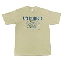 Earth Sun Moon Sand Life is Simple - Bike T-Shirt