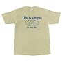 Life is Simple - Bike T-Shirt