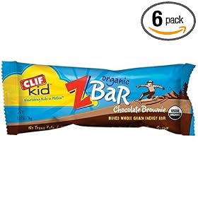 CLIF Kid ZBaR, Chocolate Brownie, 6-1.27-Ounce Bars