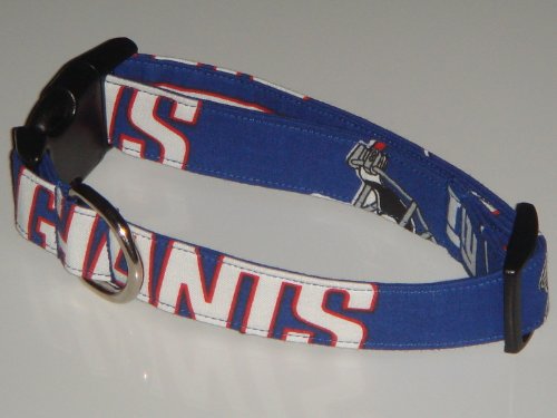 NFL New York Giants Football Dog Collar Medium 1