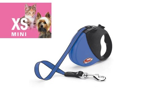 flexi Hundeleine Comfort Compact Mini 3 m, blau Preisvergleich