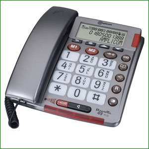Amplicom Powertel 49 Big Button Desk Telephone Picture