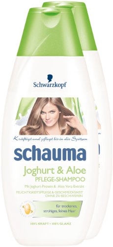 Schauma Joghurt & Aloe Shampoo 2er Pack (2 x 