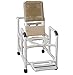 MJM International 196-PAN Privacy Panel/Skirt for Reclining Shower Chair 196, Royal Blue/Forest Green/Mauve