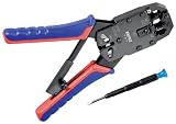 Knipex WZ KN 40 Crimpzange f&uuml;r Westernstecker RJ10-RJ11 / 12-RJ45