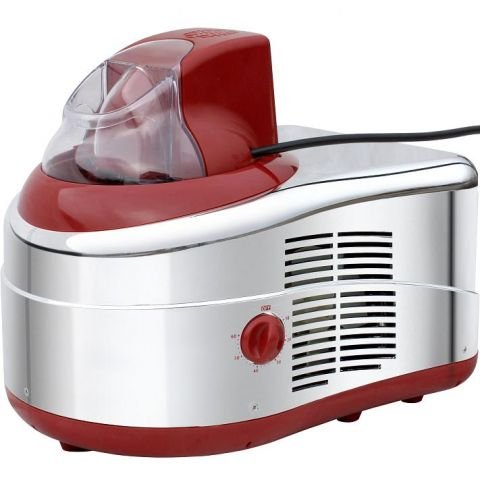 3in1 Eismaschine mit Kompressor Frozen Yogurt Maschine Flaschenkühler Gino Gelati IC-160W-RS