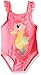 Candlesticks Girls' Pink Seahorse One Piece Swimsuit