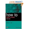 How to Write a Paper (HOW - How To)