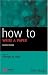 Books : How to Write a Paper