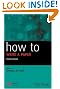How to Write a Paper (HOW - How To)