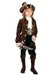 CHILD DELUXE Velvet/Suede Caribbean Pirate Costume Colonial Costume Too! (weapon/hat not included)