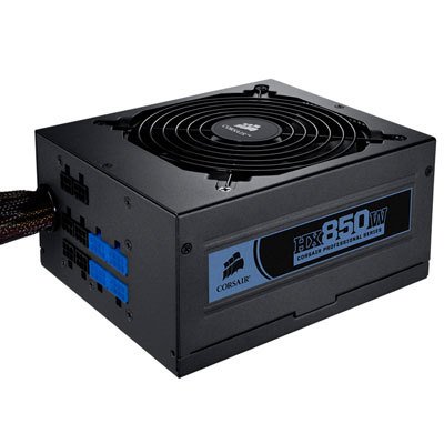 Corsair HX Professional Series 850-Watt 80 Plus Certified Power Supply Compatible with Core i7 and Core i5 - CMPSU-850HX
