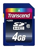 【Amazon.co.jp限定】Transcend SDHCカード 4GB Class10 (無期限保証) TS4GSDHC10E (FFP)