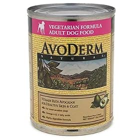 AvoDerm Natural Vegetarian Adult Canned Dog Food 13 oz.