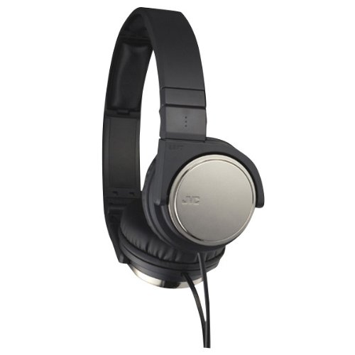 JVC Victor Head-band Portable Headphones | HA-S500-Z Gunmetallic (Japanese Import)