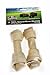 Tasman's Natural Pet All-Natural Buffalo Rawhide Bones - 2 Medium Bones