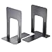 Officemate Bookends, 9 Inches, Non-Skid Base, Black, Pair (93051)