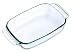 from Pyrex Pyrex Borosilicate Glass Rectangular Roaster with Easy Grip Handles, 26x17cm Model 229B000/5046